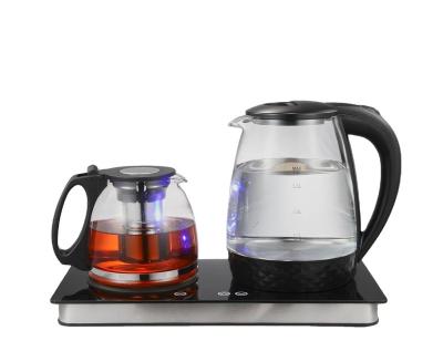 China 360 Degree Rotation Base New High Borosilicate Hot Sale 1.8L Glass Electric Kettle for sale