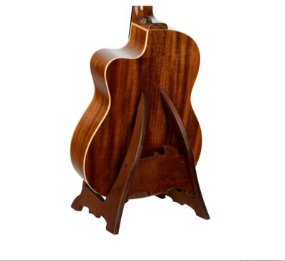 China Factory Guitar/Ukulele Creative Design Wooden Ukulele Stand Guitar Accessories Custom Made Directly for sale