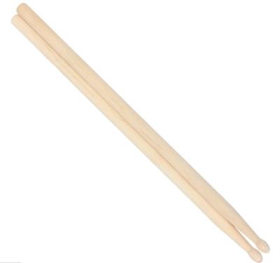 China 1 Pair 5A Eco-friendly Maple Drum Sticks Wooden Band Wooden Musical Instrument Electronic Tip Drumstick for sale