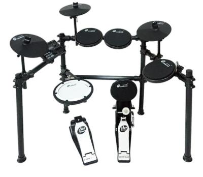 China Silica Gel Good Price Electronic Drum Set High Quality Folded Digital Electric Drum for sale