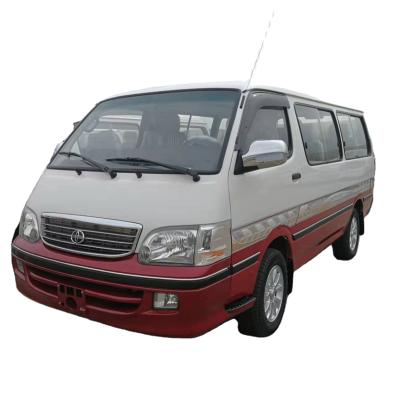 China New Leather Mini Bus 15 Seats Diesel Bus for sale