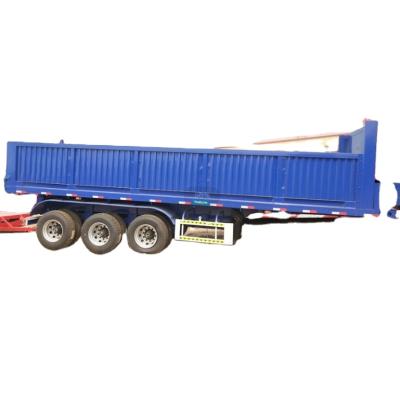 China Dongfeng 3 Axles Trailer Truck Tipper Trailer Semi Trailer for sale