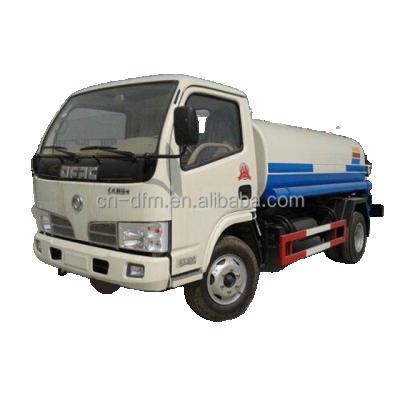 Chine Famous Brand New Model DongFeng 4X2 Water Tanker Truck / Sprinkler Truck For Sale 5m3 From Factory 1-10T à vendre