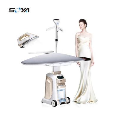 China Garment Care Outdoor SOY ststem Steam Iron Electric Iron Self Cleaning Smart Auto Cut Temperature Control Ironing itelligent for sale