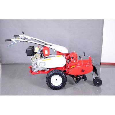 China Vegetable Fields / Latest Tomato Low Speed ​​Stepless Gear Shift 4kw Mahindra Power Price Kama Weeder Cultivator Hand Tiller for sale