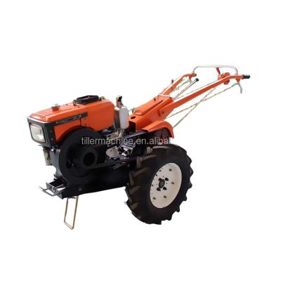 China Factory 8-22hp Diesel Engine Power Tiller Hand Walking Tractor for sale