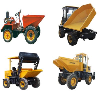 China Aluminum Alloy CE Approved Factory Direct Hydraulic Mining Engineering Mini Hydraulic Construction FCY Series Factory Garden Site Dumper Truck With High Quality for sale