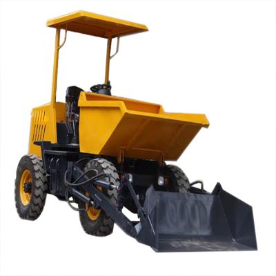 China New design 4 wd digger and FCY30 50HP type mini gearbox dumper tipper with CE certificate 4 - 6L for sale