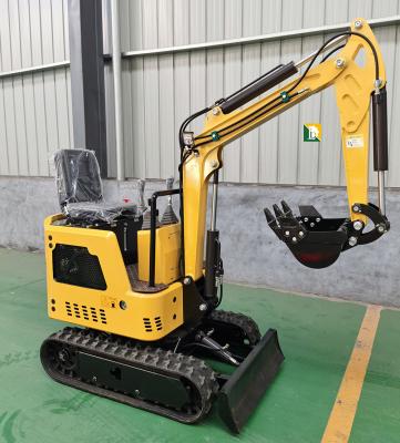 China Home/farm digger wholesale price of micro crawler small 1.0 Ton Mini Excavator For Sale /small for sale