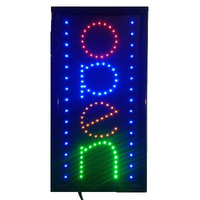 China New Animation Invention Neon Signs Movement Led Illuminated OPEN/ATM/COFFEE Sign Board Store CE&ROHS Approved for sale