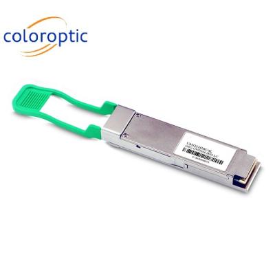 China 100G QSFP28 ZR4 SFP Optical Module 100GBASE-ZR4 Ethernet Links 80 Km Via Singlemode OS2 for sale