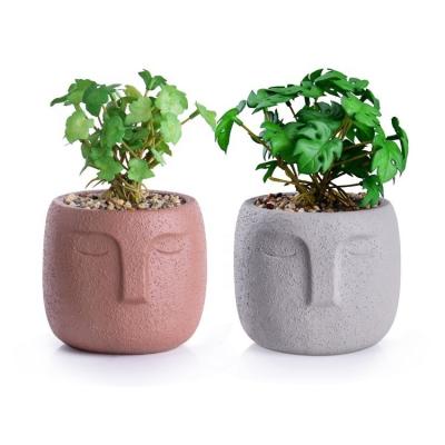 China Modern High Quality Cheap Artificial Potted Plants Decorate Ceramic Flower Pot for sale