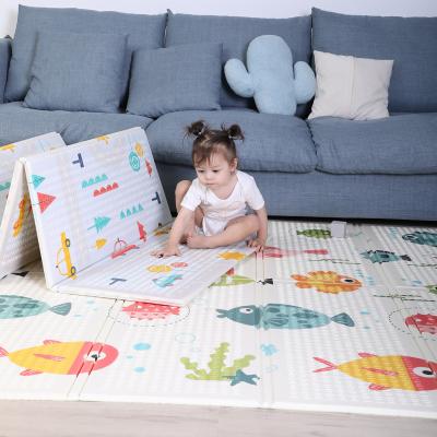 China Toy Kids Foldable Baby Play Mat Xpe Crawling Carpet Puzzle Mat Educational Children Activity Rug for sale