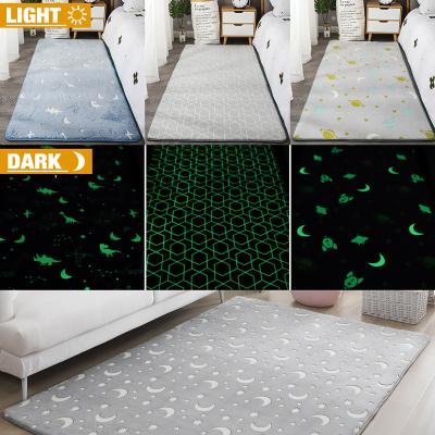 China Educational Toy Thick Carpet For Living Room Bright Plush Blanket Children Bedside Room Fluffy Floor Carpets Home Blankets Sofa Velvet Mat Bedside Decor for sale