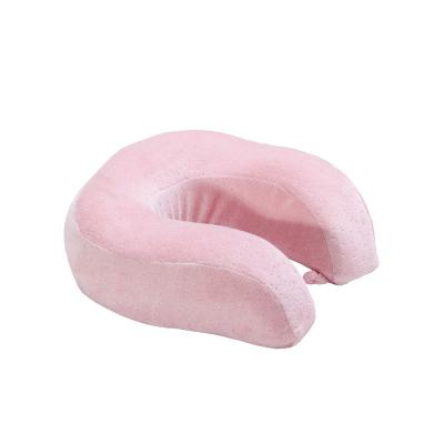 China Magnetic Perfect U Shape Memory Headrest Neck Pillows for Nap Rest Travel Sleep for sale