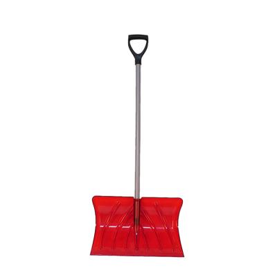 China Winter Garden Cleaning Tools Closed Handle Steel Pipe Snow Plow Tool Snow Shovel Durable Professional Manufacture for sale