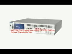 300V/30A Dual Channel Source Meter DP300B for Various Electrical Characteristic Tests