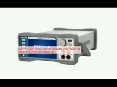 300V/4A/30A Pulse Source Measure Unit P300B for Semiconductors and Materials