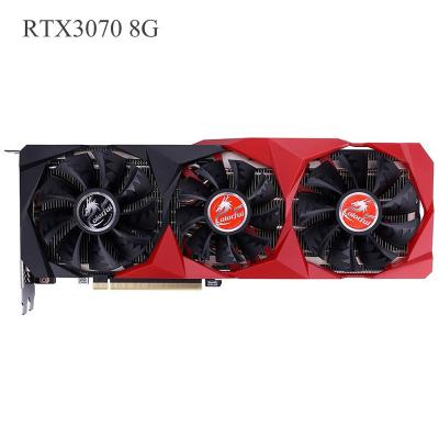 China Desktop video card rtx3070 8gb 256bit gddr6 nvidia geforce graphics card placa De graphics card desktop gpu not 1660ti 3060ti 3060ti for sale