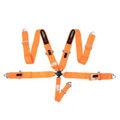 China Sports SWIRL 5 Point Seat Belt SFI Certificate For Racing Car Drift Car for sale