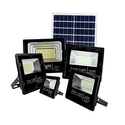 China High Quality Outdoor Solar Garden 25W 40W 60W 100W 200W LED Garden Light IP67 Solar LED Street Light for sale