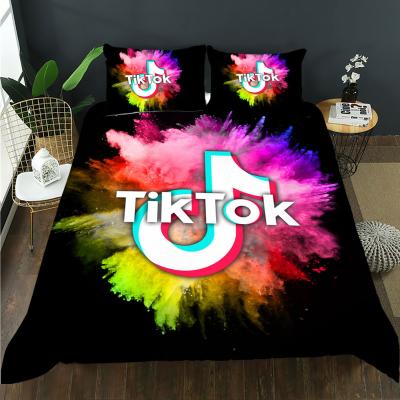 China Viable 3D Made Character Tik Bedding Polyester Quilt Cover Normal Amazon Wholesale for sale