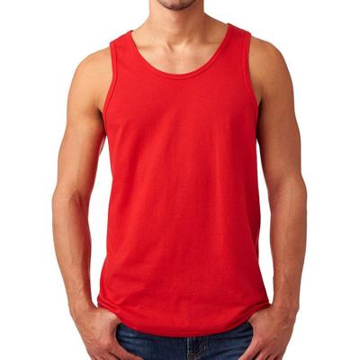 China New Design Breathable Fitness Gym Wear Workout Tank Top Custom Affordable Active Wear Vests For Men for sale