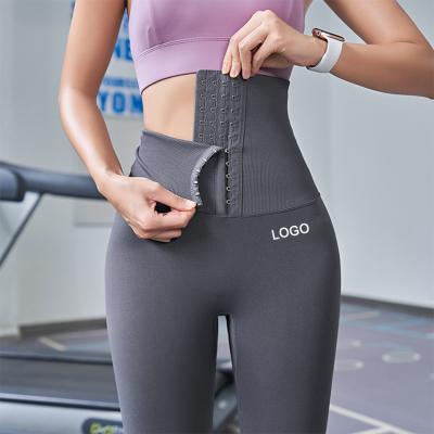 China Ladies Antibacterial Compression Gym High Waisted Gym Leggings For Women Women Sports Yoga Seamless Leggings for sale