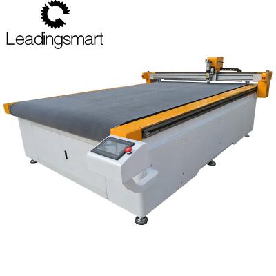 China 1625 System CNC Round Knife Auto Feeding High Speed ​​Cutting Machine For Cloth Fabric Sofa Carpets Automatic Computer Control Leather Cutting for sale