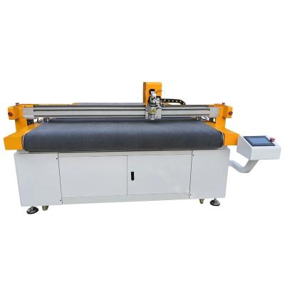 China System Wisdom CNC Atc CNC Router Knife Auto Oscillating Cutting Machine With CCD Camera for sale