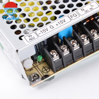 China Type power supply smps +15v -15v 22.5W dual output unit KHD15-15 for sale