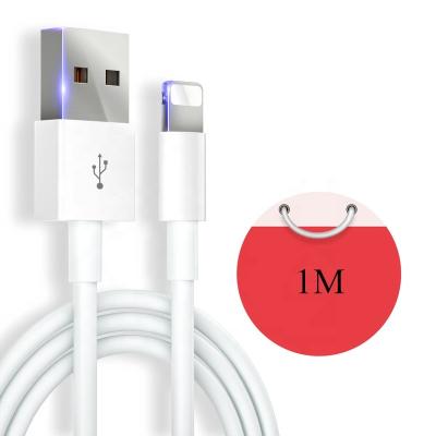 China Mobile Phone Types 1m 2m PVC Tape PD Charging USB 18W Fast Charger Cable Fast Data USB Cable For iPhone for sale