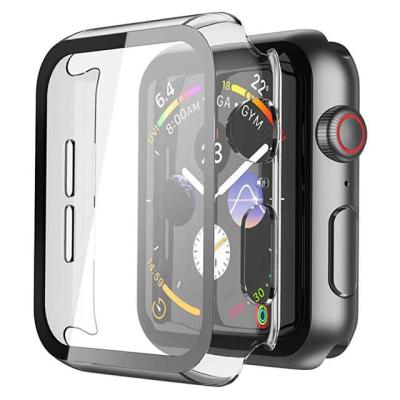 China Anti-broken Tempered Glass Smartwatch Screen Protector 9H Hardness Compatible With Apple Watch 40mm Series Se 6 5 4 for sale