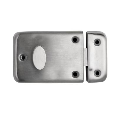 China Turning Latch Bolt Without Opening Case Stainless Steel Rim Lock Cylinder Rim Lock for sale