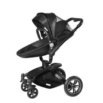 China Aluminum Alloy Factory Price Foldable Luxury Multifunctional Baby Stroller for sale