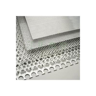 China NO Newest Hot Sale Grill Mesh Covering Sheet Round Hole Perforated Metal for sale