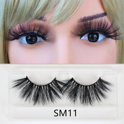 China Natural Long Sunday 25 Mm Dramatic Thick 3D Mink Private Label Fluffy Lashes Bulk Lashes Wholesale Seller for sale