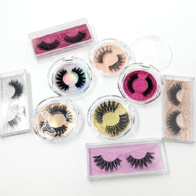 China Long Sunday 25 Mm Mink Lashes Natural Seller 25mm Fluffy Eyelashes 3d Mink Lashes Lashes Boxer Custom Logo Packaging for sale