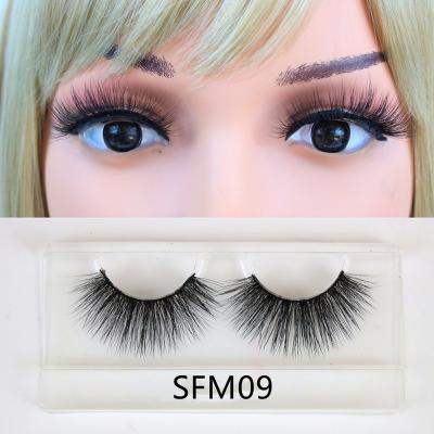 China Factory Real Natural False Mink Eyelash Long Sunday Fake 3d Mink Lashes Private Label With Luxury Boxing Packaging for sale