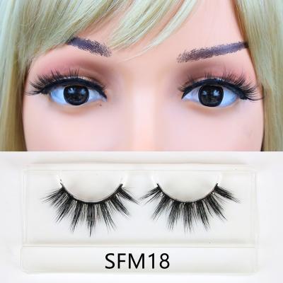 China Factory Real Natural False Mink Eyelash Long Sunday Fake 3d Mink Lashes Private Label With Luxury Boxing Packaging for sale