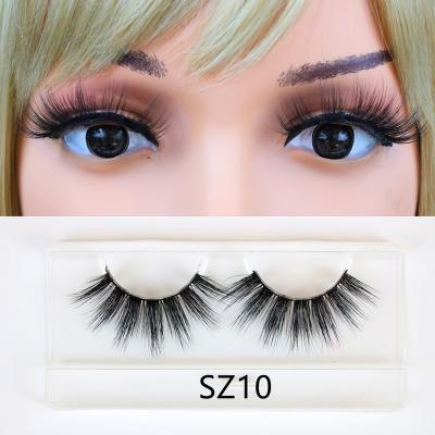 China Free sample factory long false eyelashes sunday long eyelash high quality seller best natural silk 3d eyelashes low price for sale