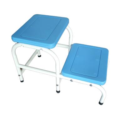 China High Quality Clinic Inpatient Furniture Double Pitch Medical Hospital Use Stool for sale