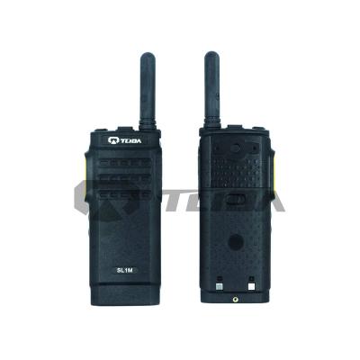 China Waterproof Flashlight Function TLIDA SL1M Handheld Wireless Walkie Talkie Two Way Radio 20KM 200KM 500KM Walkie Talkie with sim card for sale