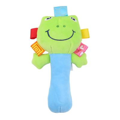 China Soft Toy Hot Selling Montessori Baby Gift Baby Rattle Teether for sale