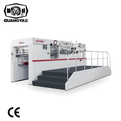 China Hotels LK106MTF Automatic Paper Hot Foil Stamping And Processing Die Cutting Machine With Stripping for sale