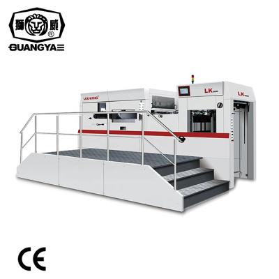 China Hotels LK106MF automatic troqueladora maquina paper cutting machine with stripping for sale