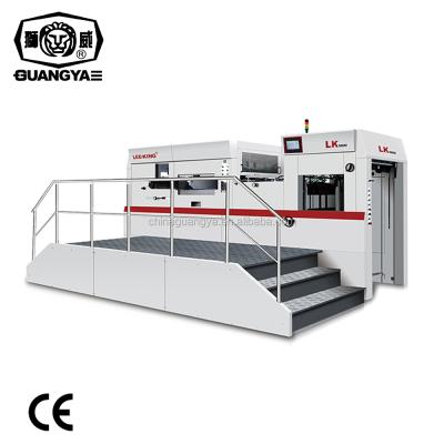 China Automatic Bill Printer LK106MF Cardboard Die Cutting Machine With Stripping for sale