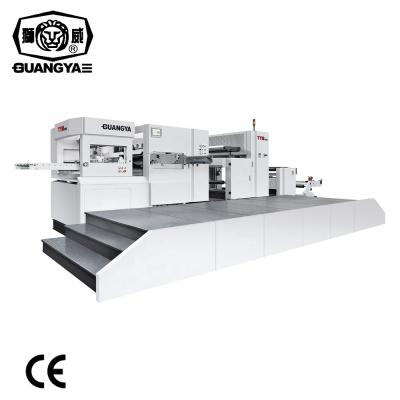 China TYM1050 Hotels Automatic Paper Roll Paper Cardboard Creasing And Cutting Machine for sale