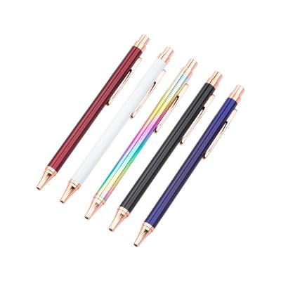 China Writing& Promoting& Promotional Metal Pen Customized Logo of Gift Promos Product Metal Ballpoint Pens for sale