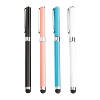 China Writing& Promoting& JH Gift Factory Directly Customized Logo Stylus Pen Metal Roller Ball Pen for sale